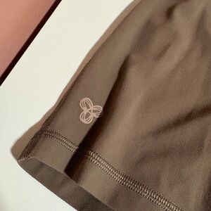 Aritzia Taupe TnAction Shorts